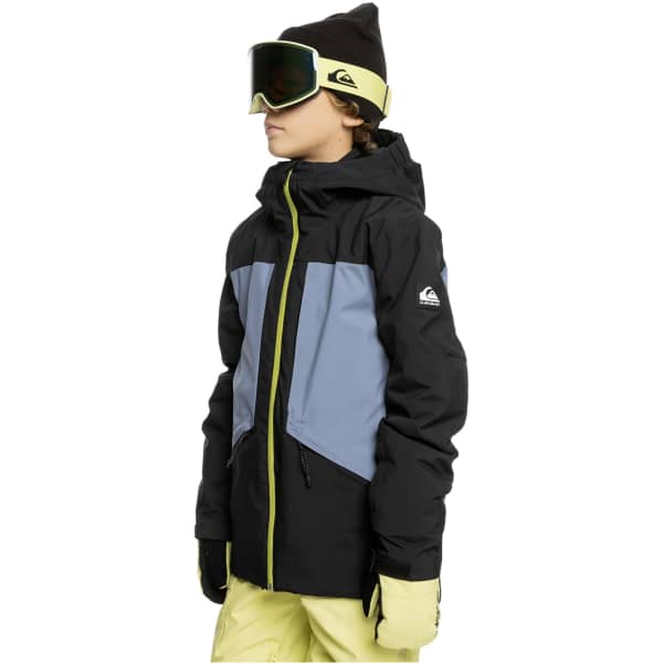 Veste de ski QUIKSILVER AMBITION YTH JK TRUE BLACK