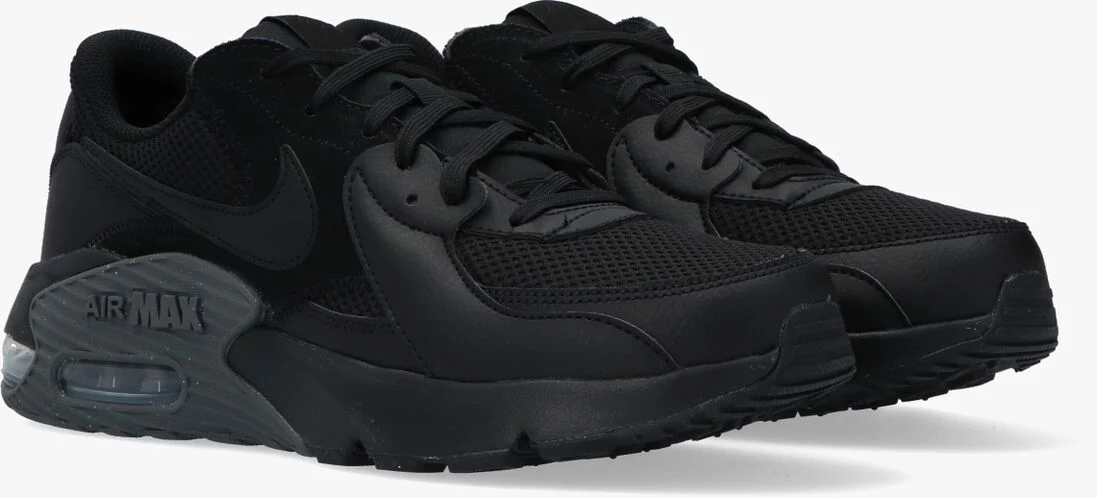 NIKE zwarte nike lage sneakers air max excee