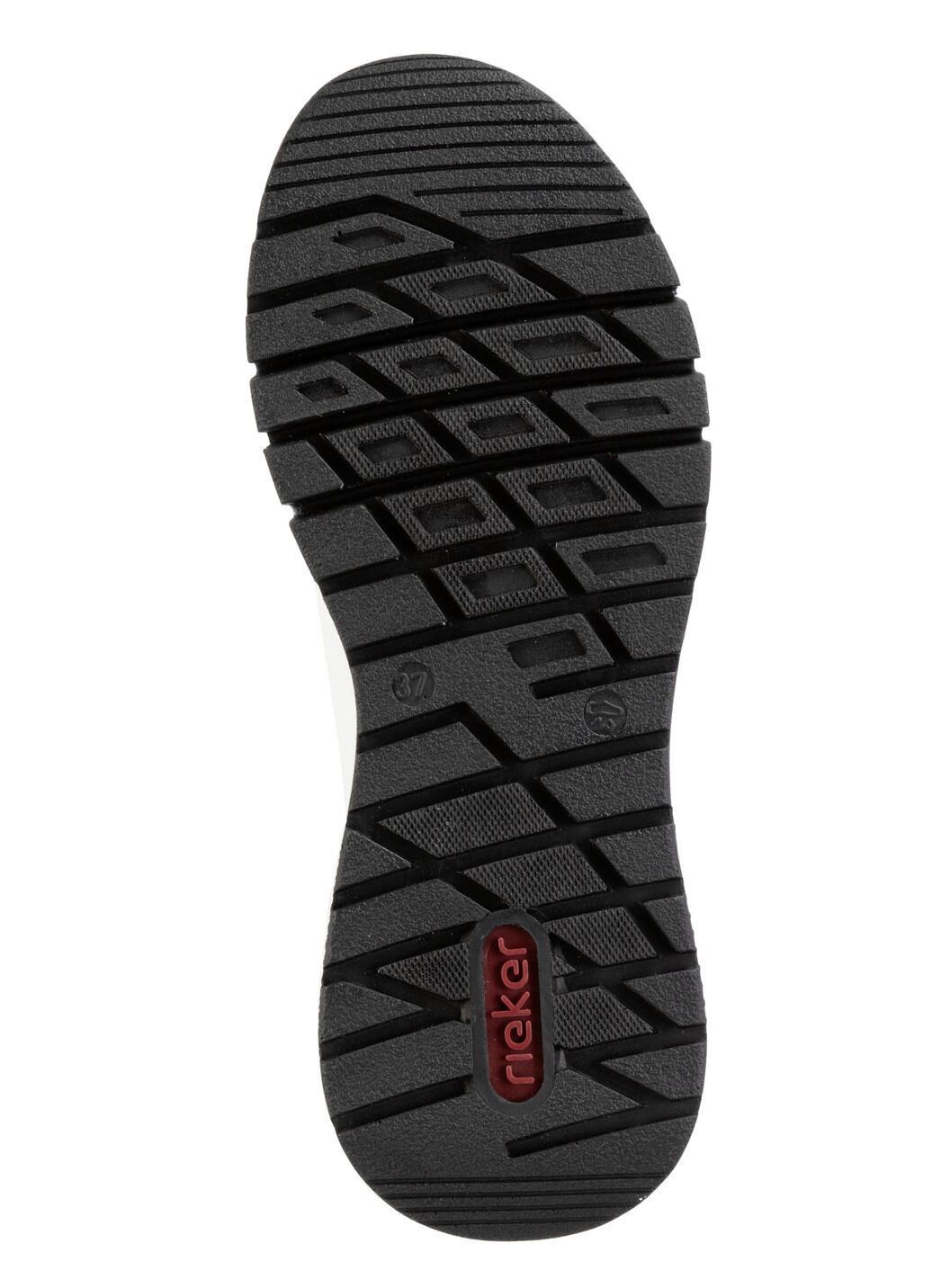 Rieker, stylische Damen-Sneaker, Weite H, mit herausnehmbarem Fussbett