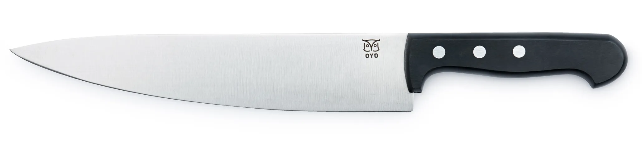 Øyo Budalen Kokkekniv Sort Skaft, 23cm