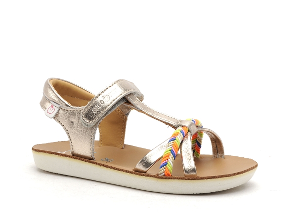 Shoo pom nu pieds enfant goa salome bronze