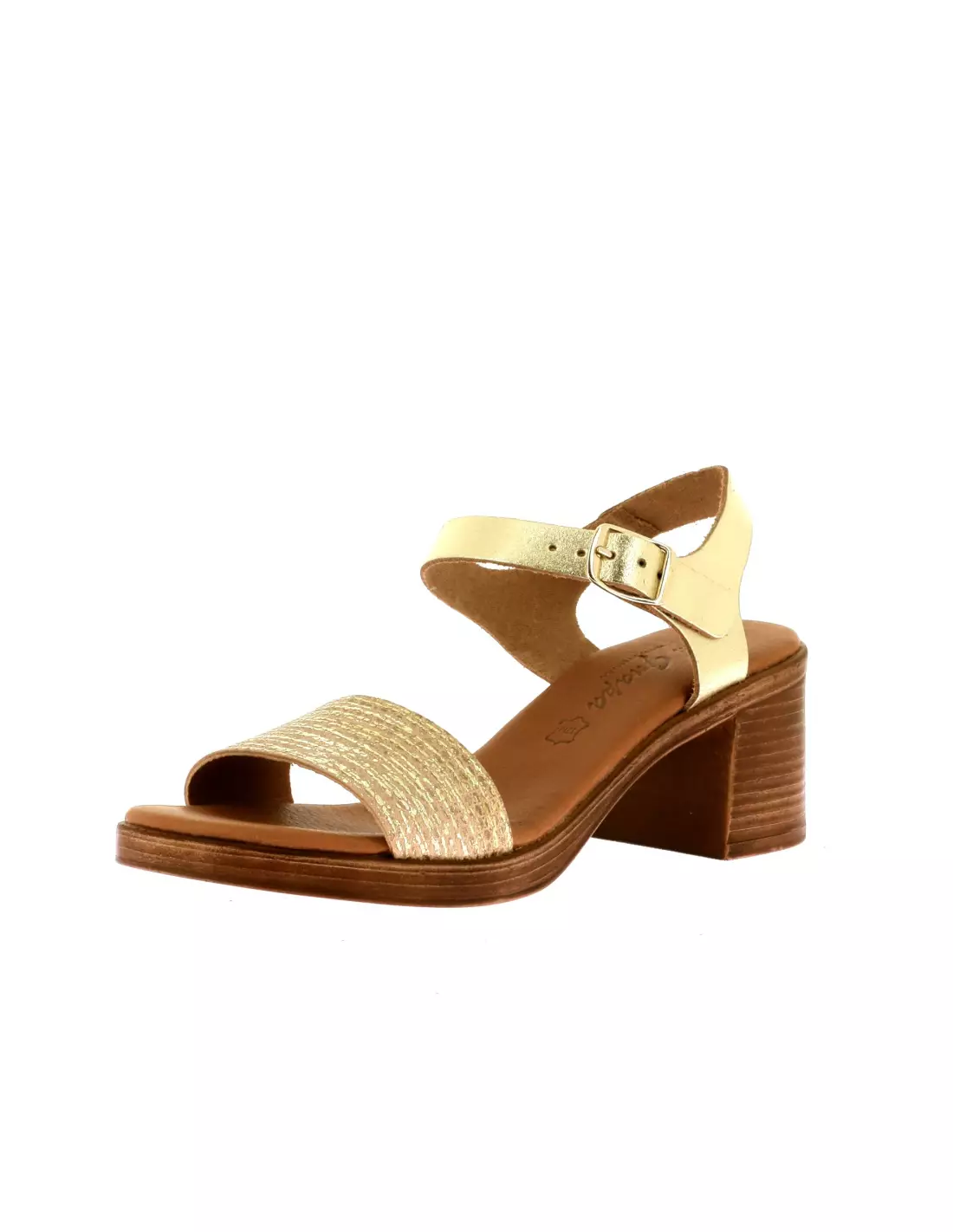 ELLA GUAPA ELASO - Sandales & nu-pieds OROCONTAPLATINO