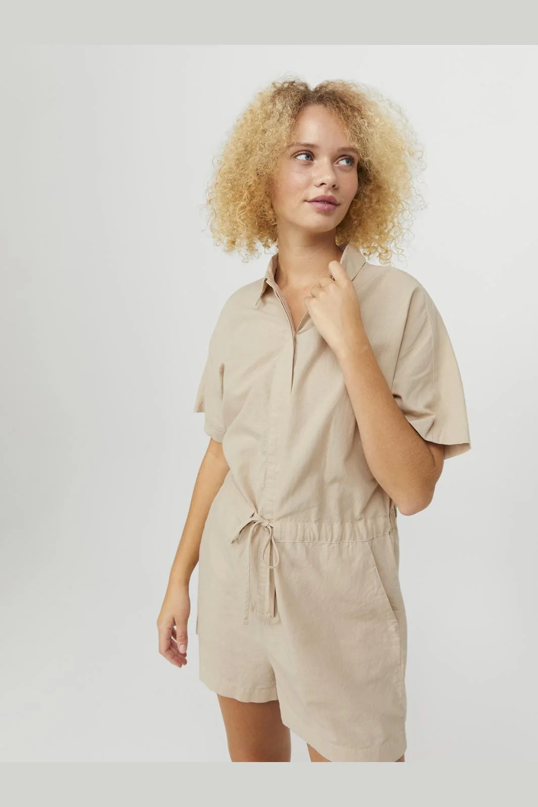 Jjxx Jxtrala Linen Blend Playsuit