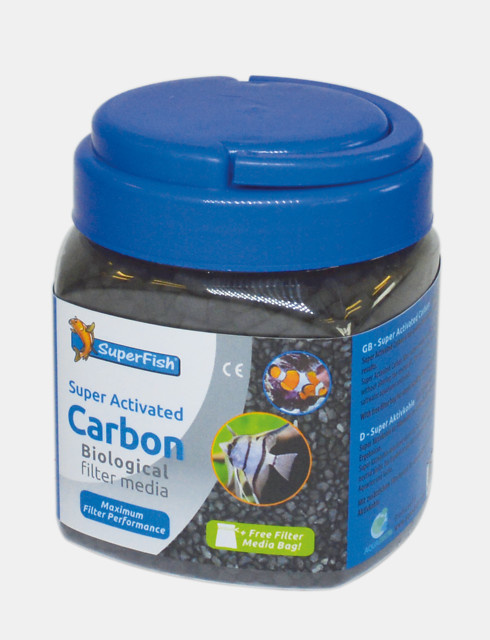 Superfish Super actief kool 500 ml | Filtermateriaal