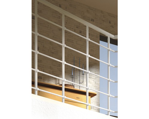 Pertura Koralia witte balustrade starterspakket 1 m