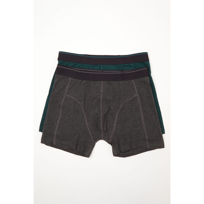 inSua-2-pack effen boxershorts - Insua