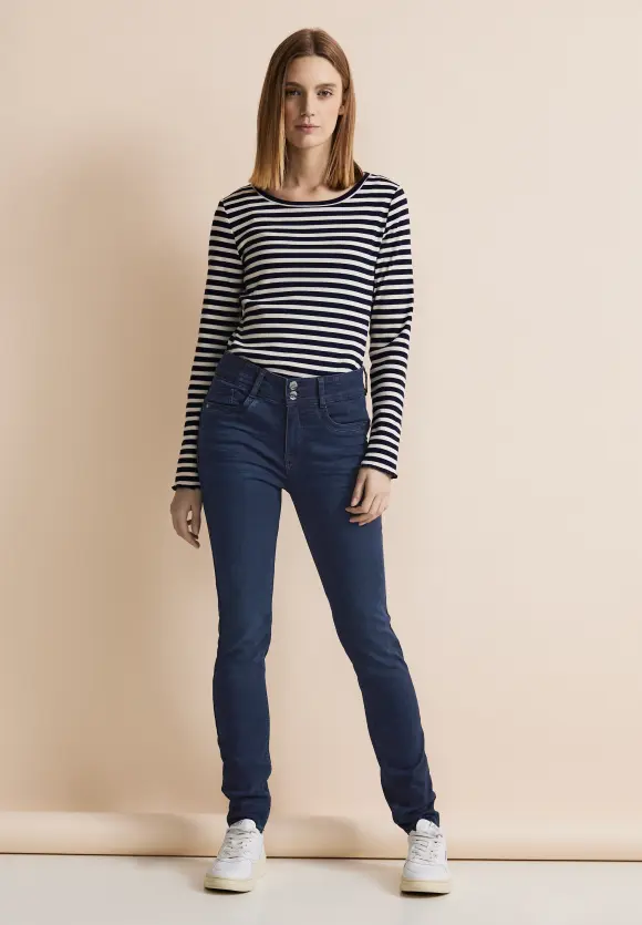 Free to move Jeans - dark blue soft washed