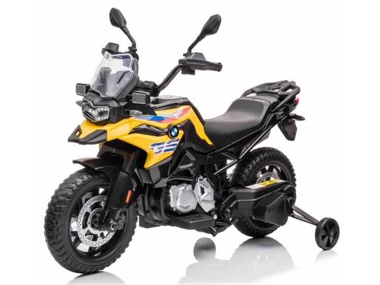 BMW F850 GS EL Motorcykel til børn 12V Lithium, Gul