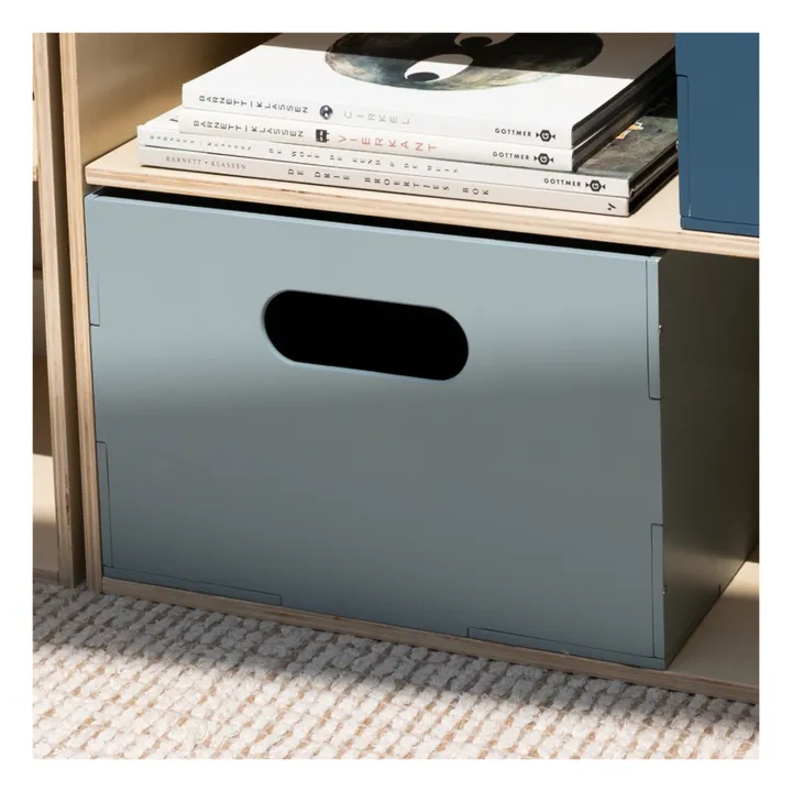 Nofred Boite de rangement en bois | Vert olive