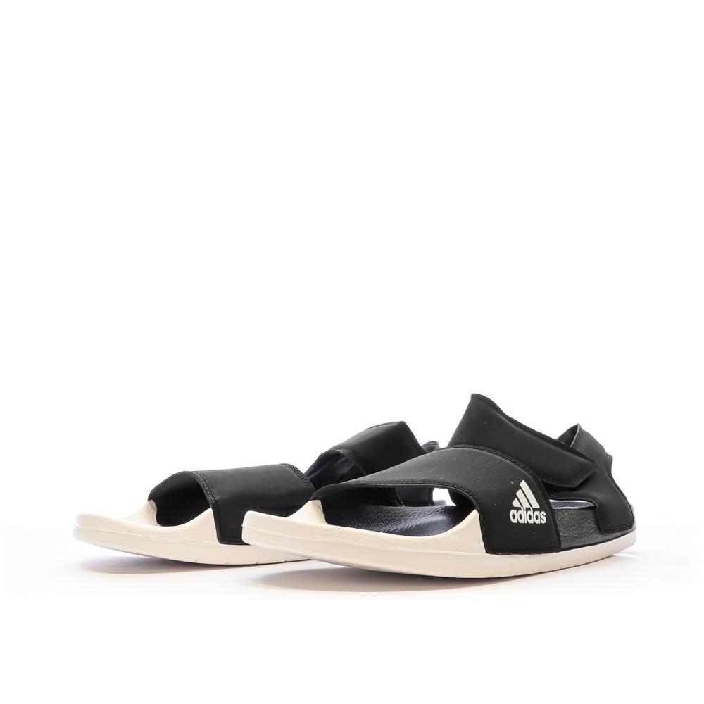 Adidas Sandales Blanches/Noires Homme Adidas Adilette HP3006