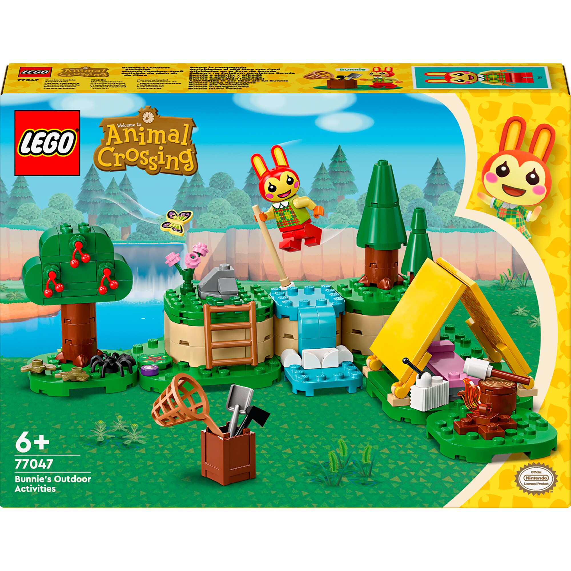 LEGO Konstruktionsspielzeug Animal Crossing Mimmis Outdoor-Spaß