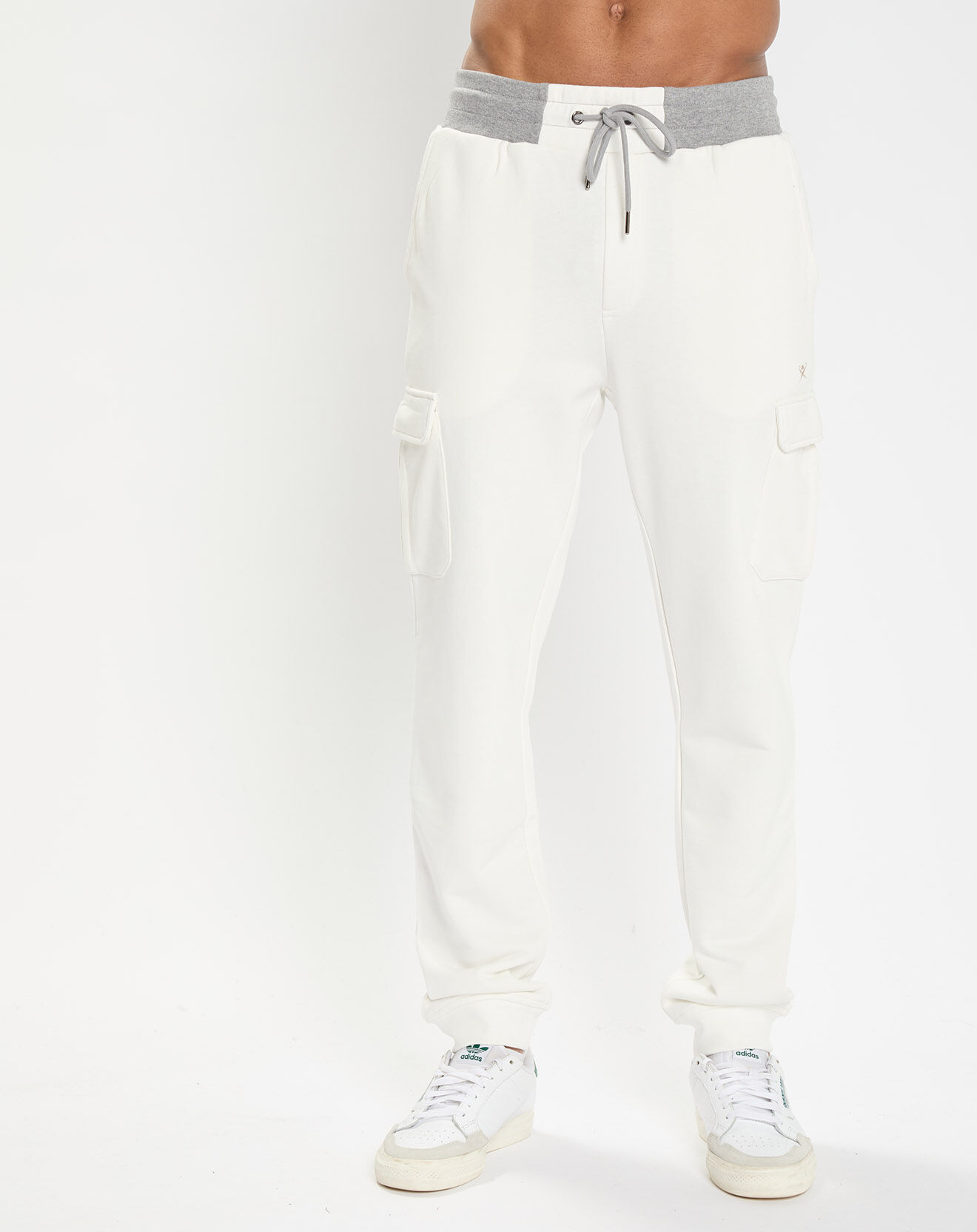 Hackett London Jogging cargo Slim Fit écru
