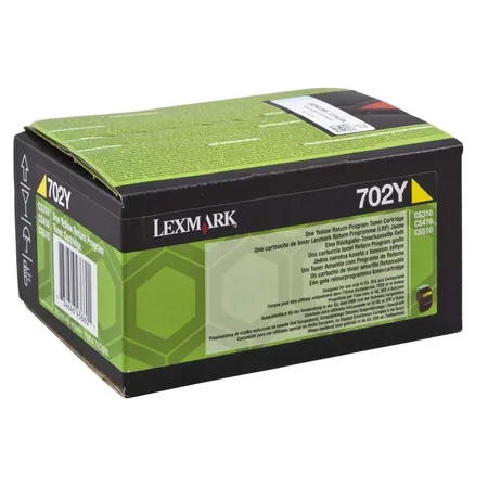 Lexmark 702Y Tonerpatrone Yellow