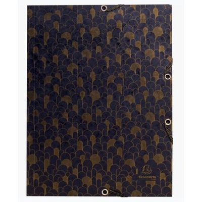 Exacompta - Chemise à 3 rabats - DOS 3 mm - A4 - capacité 300 feuilles - Disponible dans différentes couleurs