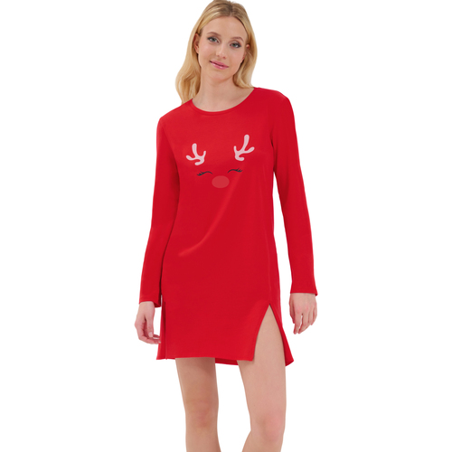 Lisca - HolidayCamisón de manga larga Cheek Rojo