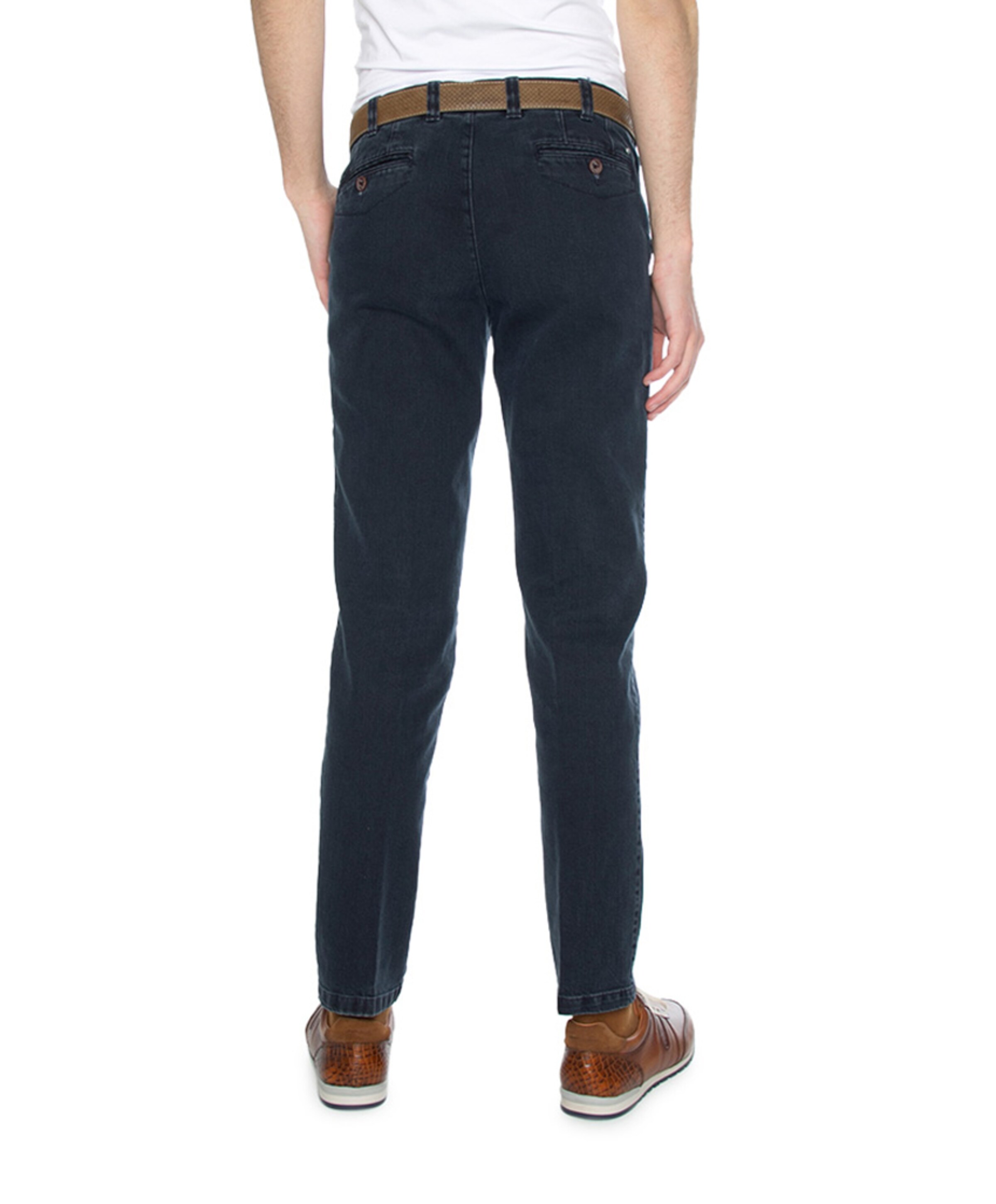 Com4 Swing Front Basic Jeans blauw