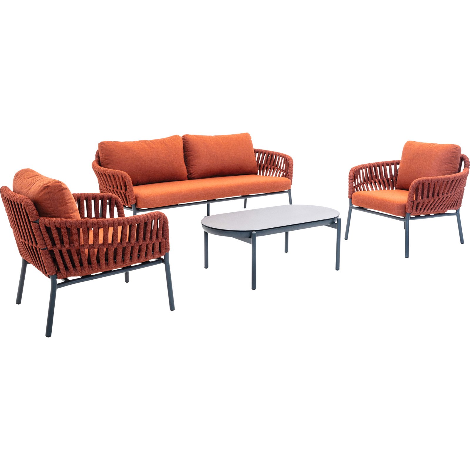 Gartenlounge Helen terracotta