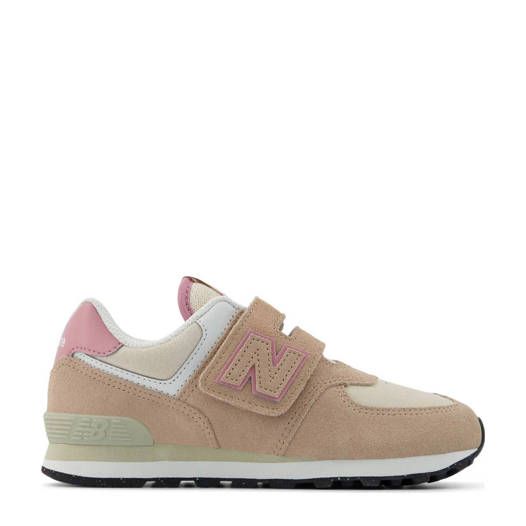 New Balance 574sneakers beige/roze/wit