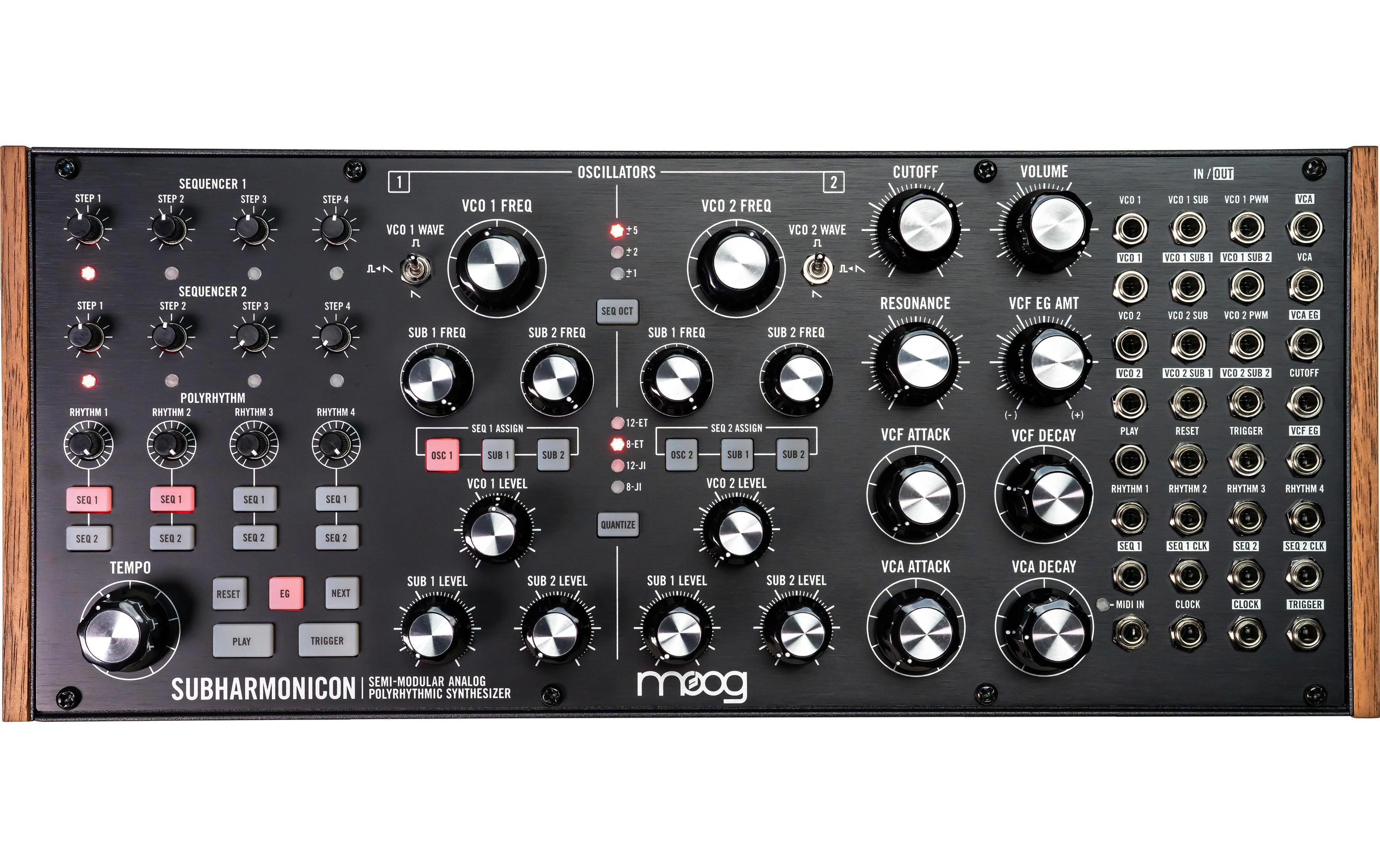 Synthesizer Subharmonicon<br>Semimodularer analoger Polyrhythmussynthesizer