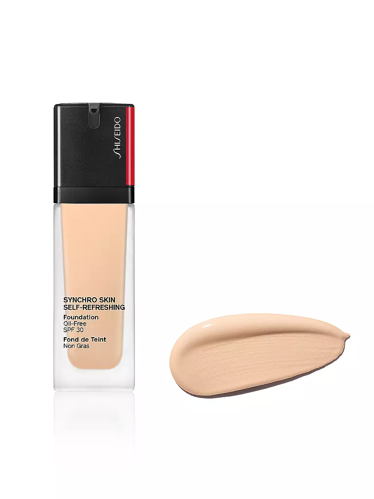 SHISEIDO Synchro Skin Self-Refreshing Foundation SPF30 (220 Linen) beige