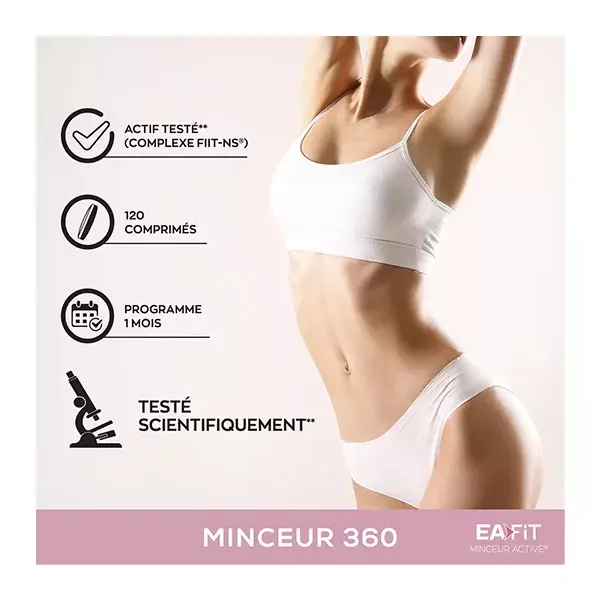 Eafit Minceur 360 Perte de Poids 120 comprimés