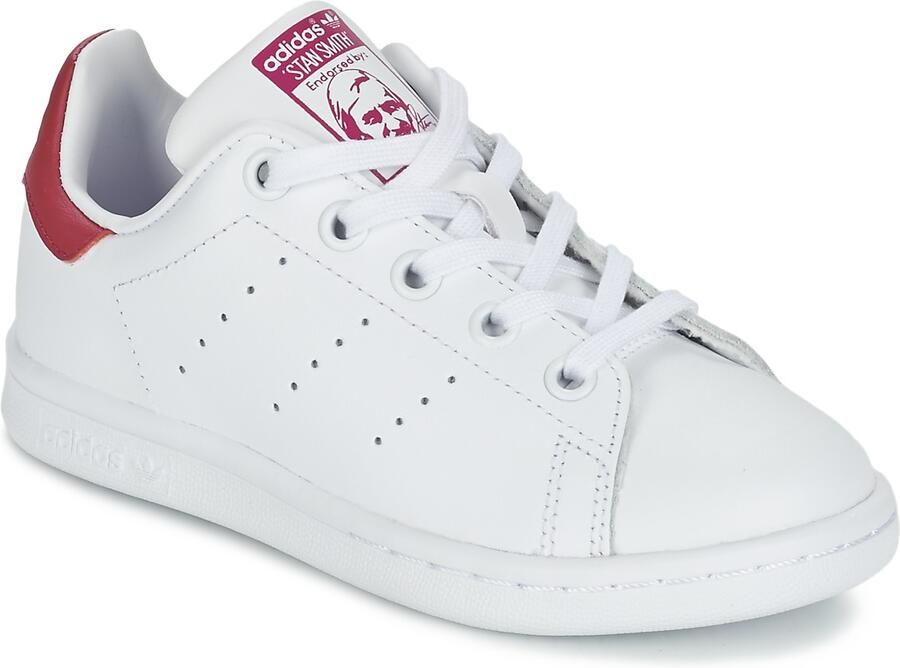 Adidas Stan Smith C Sneakers Kinderen Ftwr White Ftwr White Bold Pink