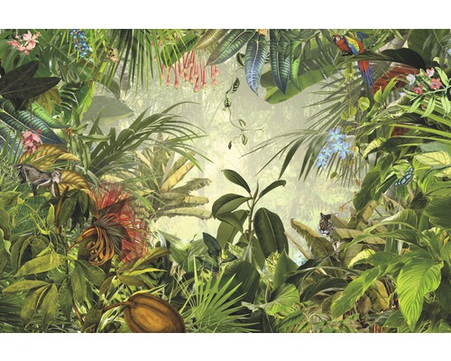 Fotobehang vliesbehang XXL4-031 Into the Wild 4-delig. 368x248cm