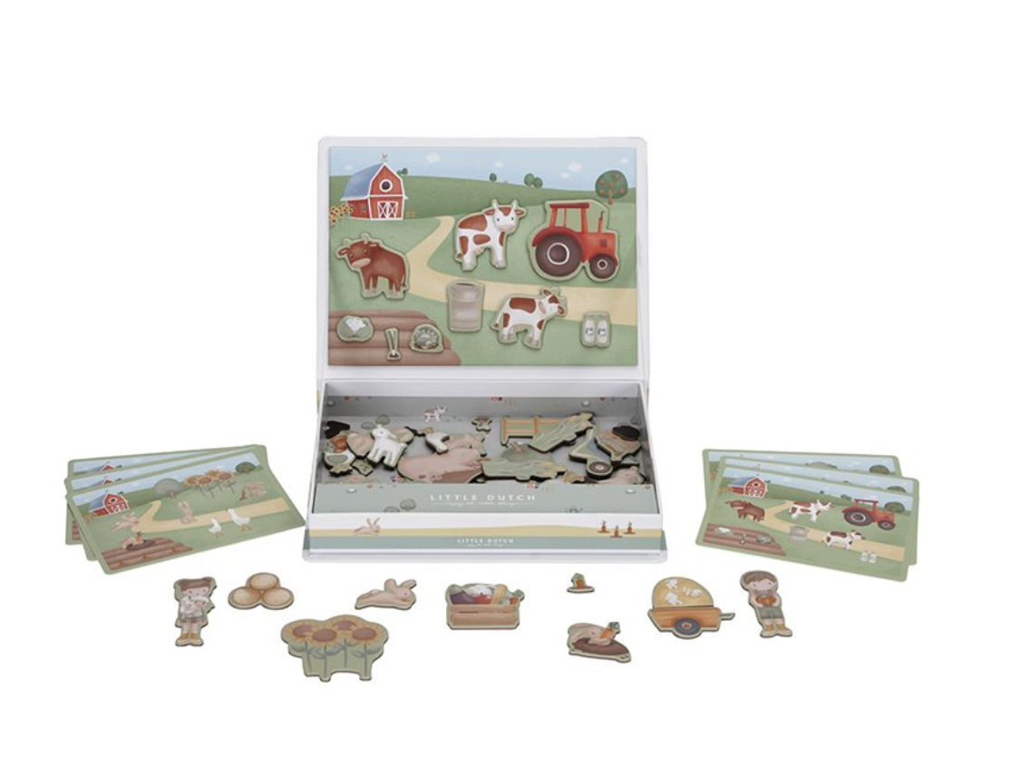 Little Dutch Little Dutch magnetisch speelbord  Little Farm FSC