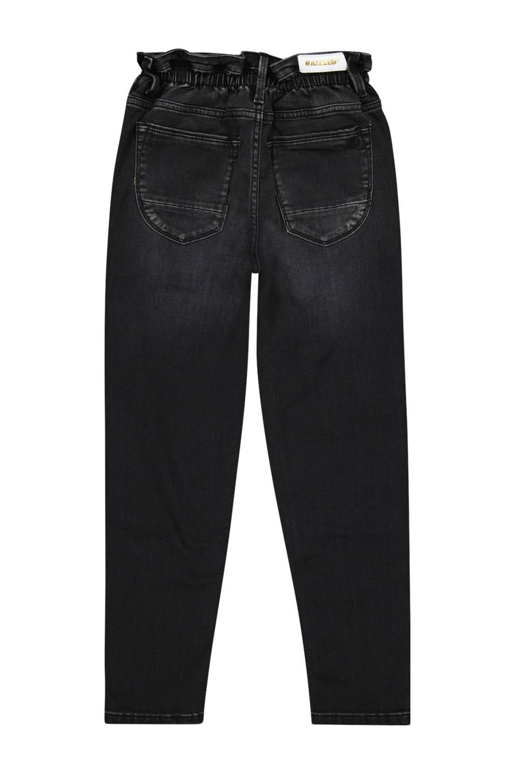 Raizzed high waist mom jeans zwart