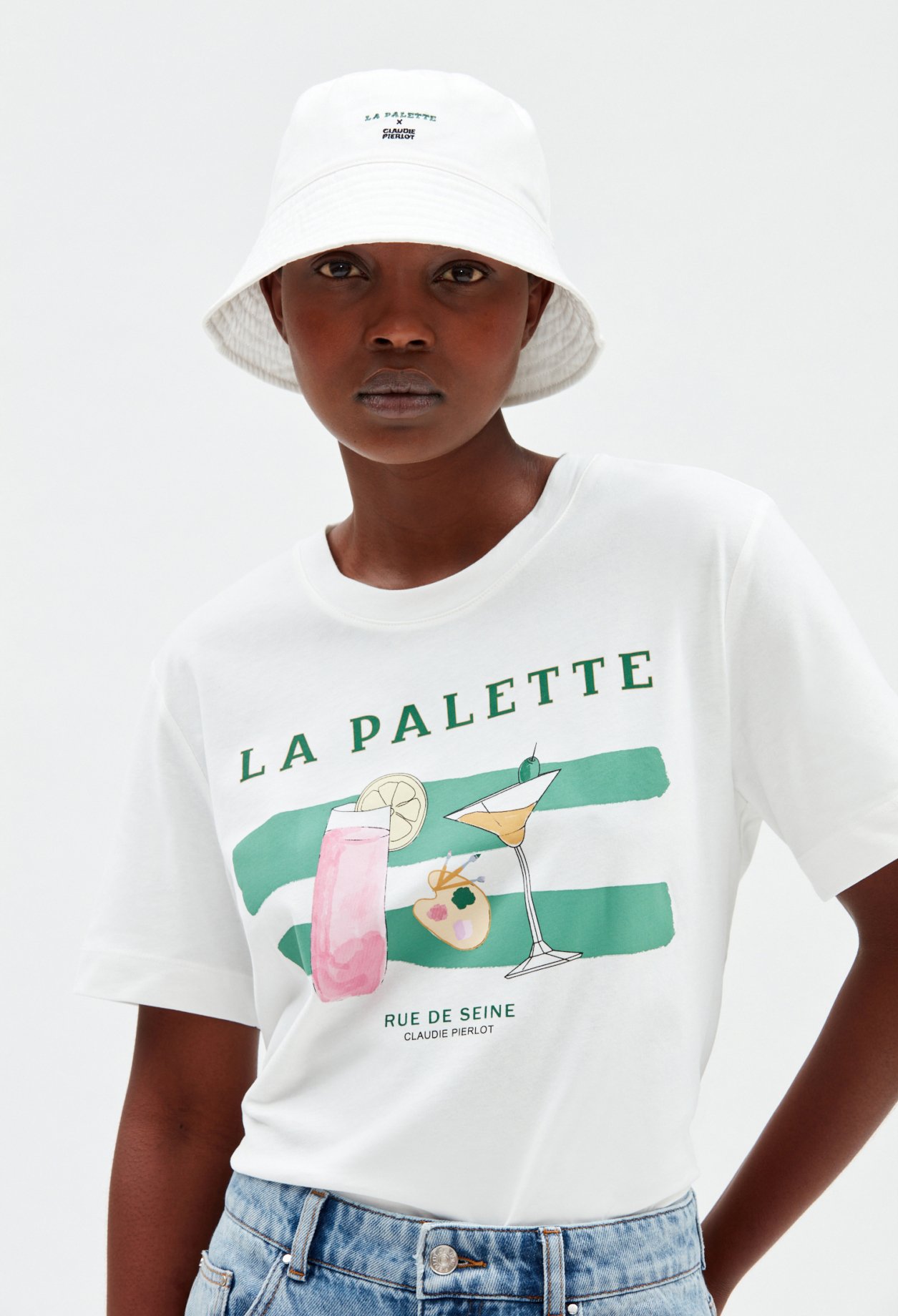 T-shirt La Palette ecru