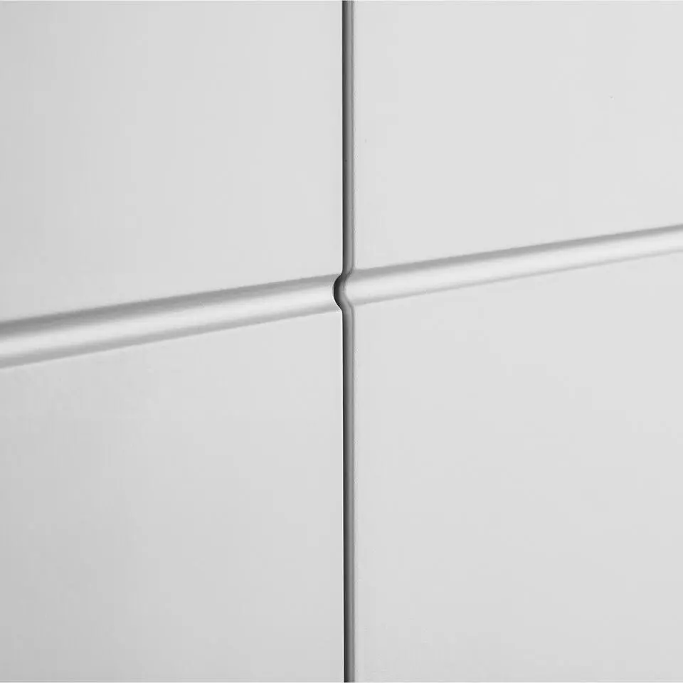 tectake Wastafelonderkast Idris, 2 vakken, draagkracht 35 kg, Wit