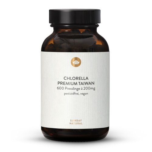 Sunday Natural Products  Chlorella Taiwan Presslinge