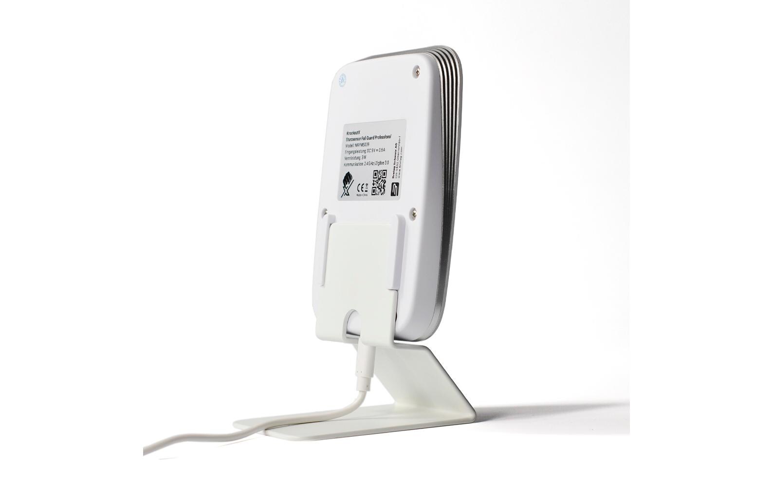 Smart Home Sockel für Sturzsensor Fall Guard ProfessionalSockel zur flexiblen Platzierung des Sensors auf verschiedenen Oberflächen
