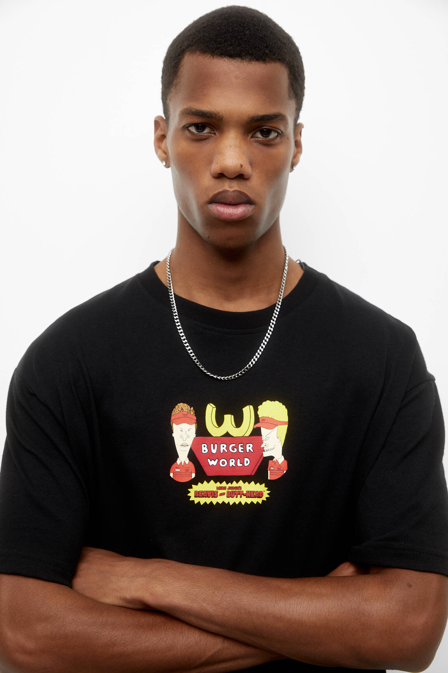 CAMISETA BEAVIS E BUTT-HEAD - PRETA
