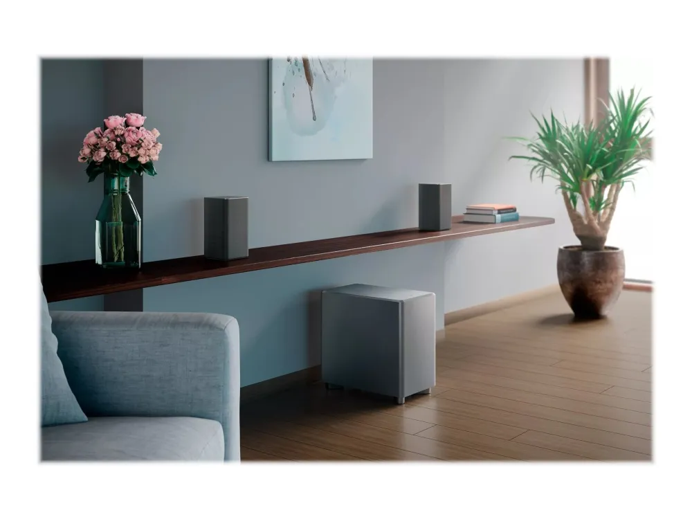 Philips TAW8506 - Subwoofer - trådløs - Wi-Fi - App-kontrolleret - 150 Watt - 8