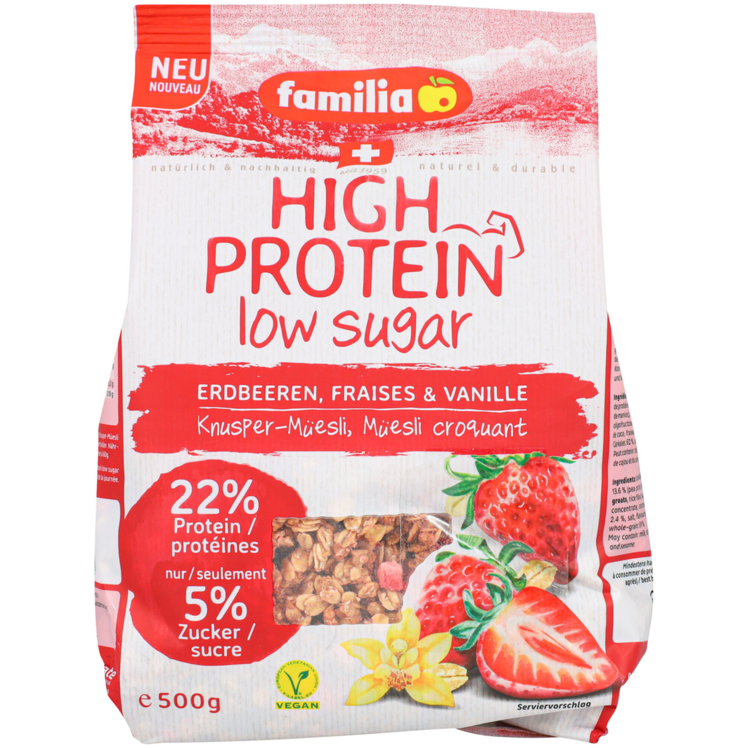 familia High Protein low sugar