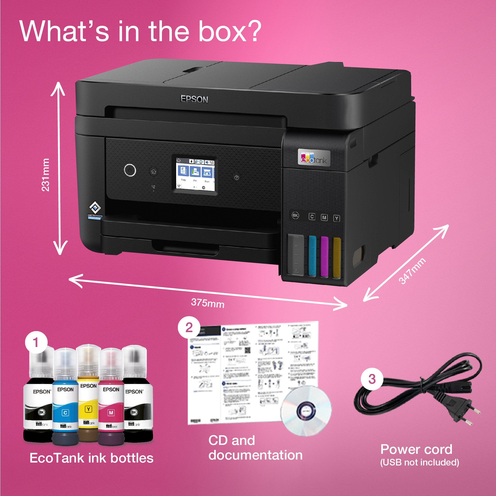 Epson Multifunktionsdrucker EcoTank ET-4850