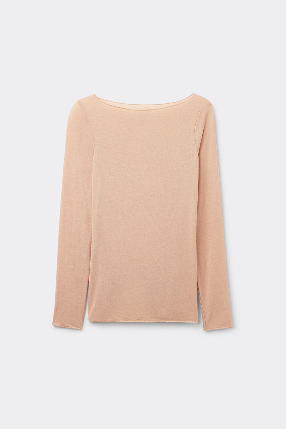 Blusa ultraleve de cashmere com decote canoa