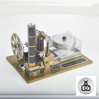 AstroMedia Dampfmaschine Bausatz