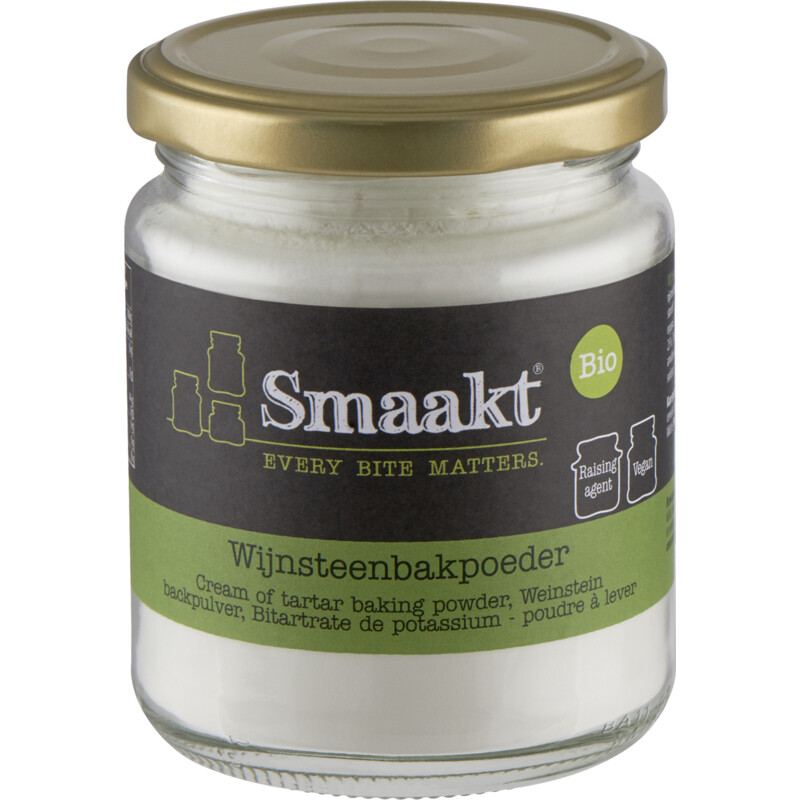 Smaakt Wijnsteenbakpoeder