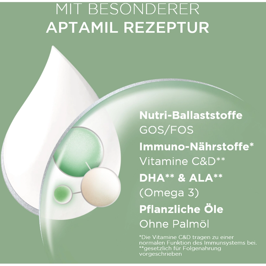Aptamil Folgemilch 2 Organic 6x 800g nach 6. Monat
