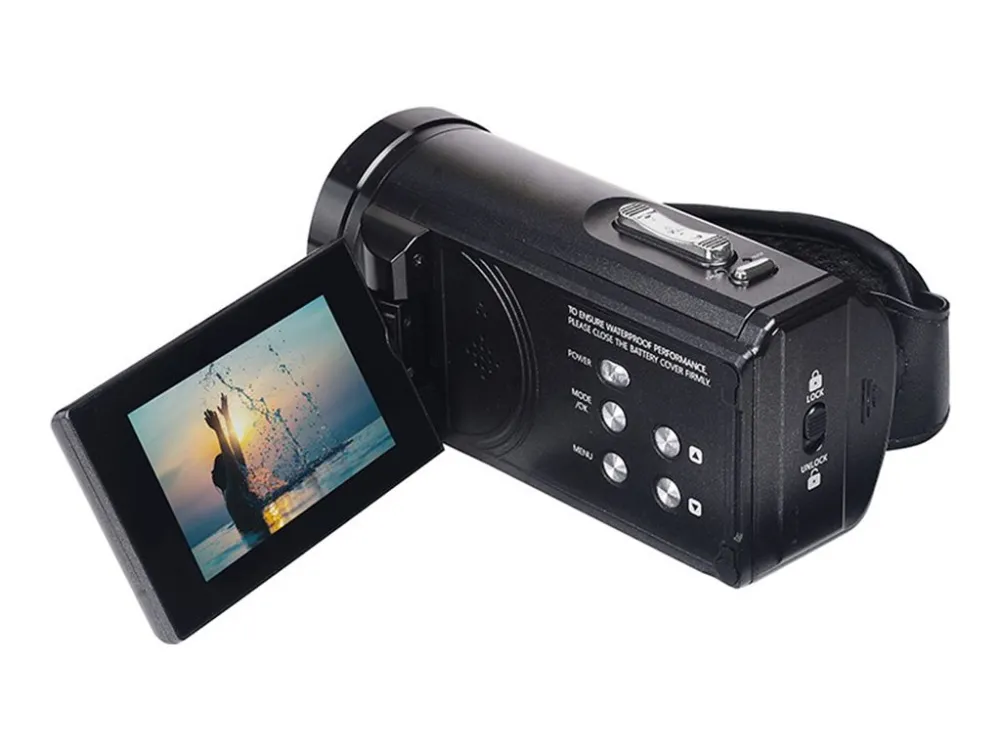 AgfaPhoto Realimove CC4000W - Videokamera - 4K - 24.0 MP - flashkort - undervands op til 5 m - sort