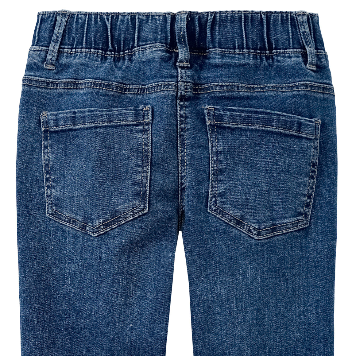 Yigga Mädchen Jeggings mit Elastikbund dunkelblau
