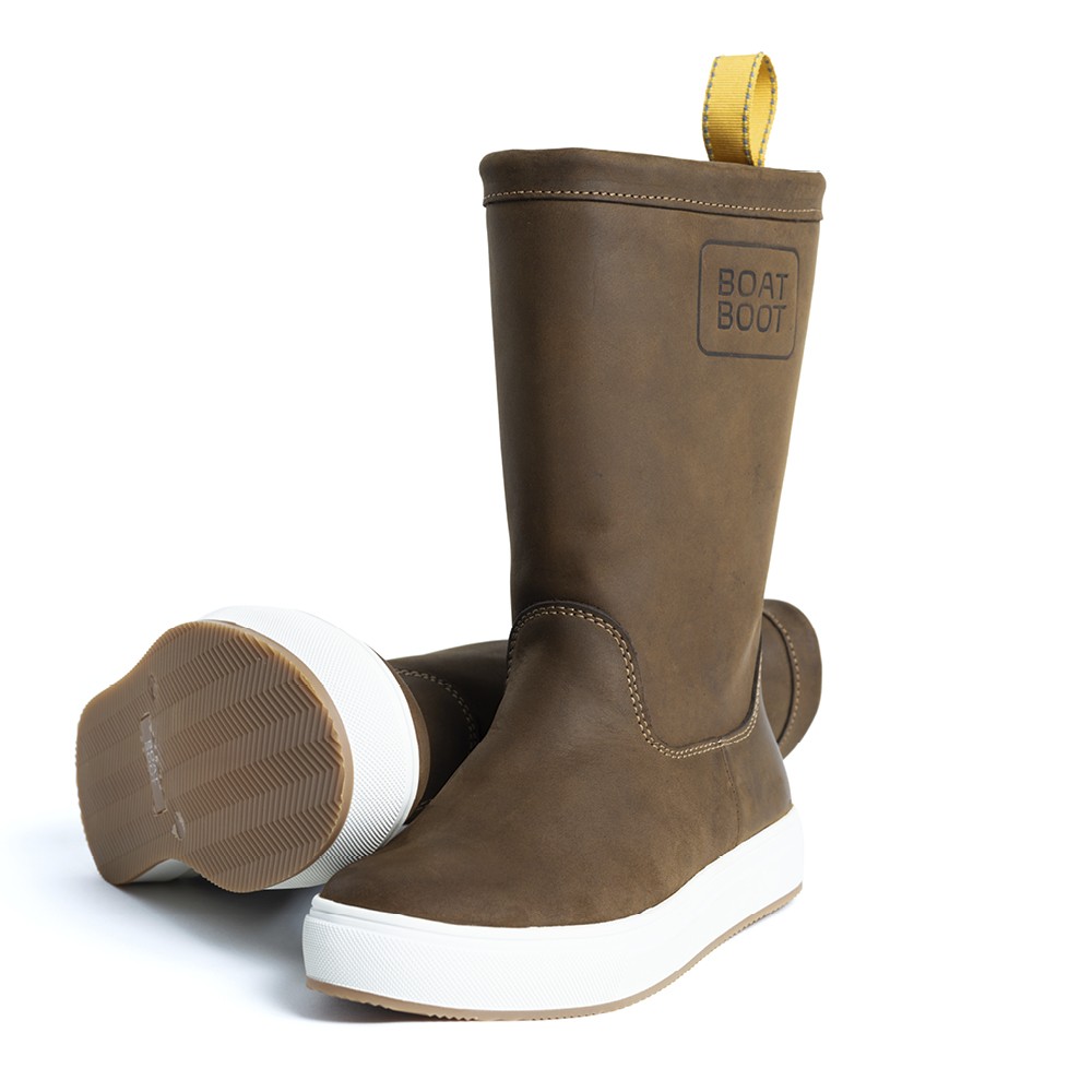 BoatBoot High Cut Nonlace Brown