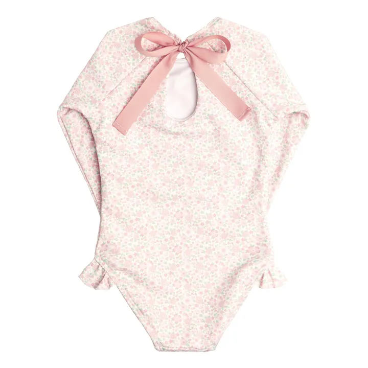 Minnow Maillot 1 Pièce Anti-UV Fleur | Rose