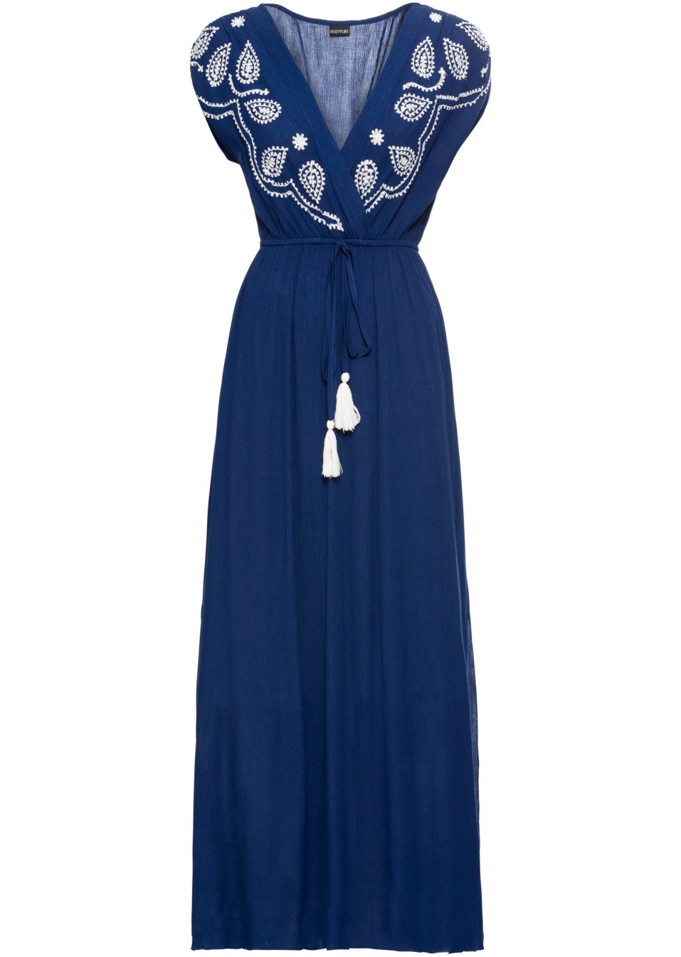 Robe longue à broderie