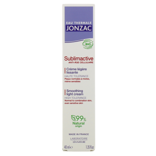 Crème légère lissante Jonzac Sublimactive