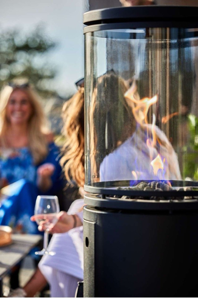 Le Feu - Patio - BLACK-Gas Powered Heater