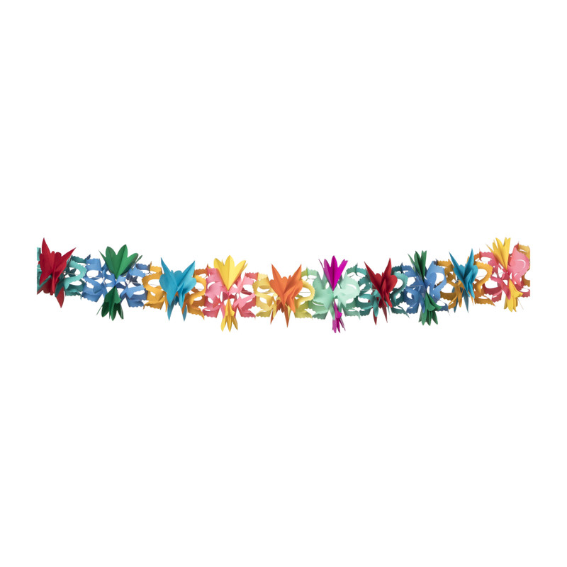 Slinger bloemen- multikleur- 2.5 meter