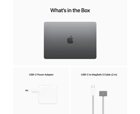 Apple 13-inch MacBook Air - M2 chip 8-core CPU   10-core GPU, 8GB RAM, 512GB SSD - Space Grey